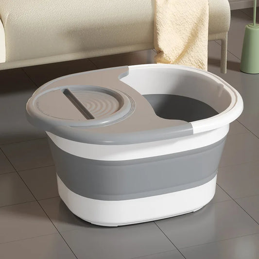 Foldable Home Foot Bath Bucket Massage Foot Wash Leisure Health Bucket Children Foot Bath Basin Portable Foot Soak Foot Tub